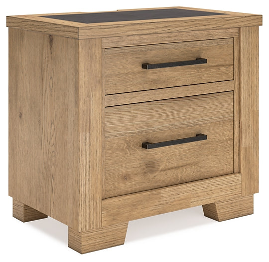 Galliden Two Drawer Night Stand Signature Design by Ashley®