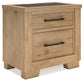 Galliden Two Drawer Night Stand Signature Design by Ashley®