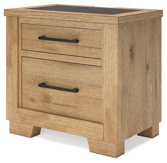 Galliden Two Drawer Night Stand Signature Design by Ashley®