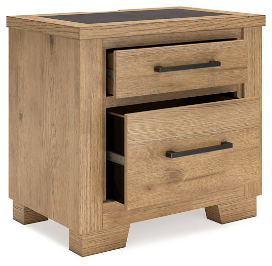 Galliden Two Drawer Night Stand Signature Design by Ashley®