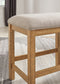 Havonplane XL Counter UPH DRM Bench Signature Design by Ashley®
