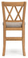 Havonplane Upholstered Barstool (2/CN) Signature Design by Ashley®