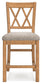 Havonplane Upholstered Barstool (2/CN) Signature Design by Ashley®