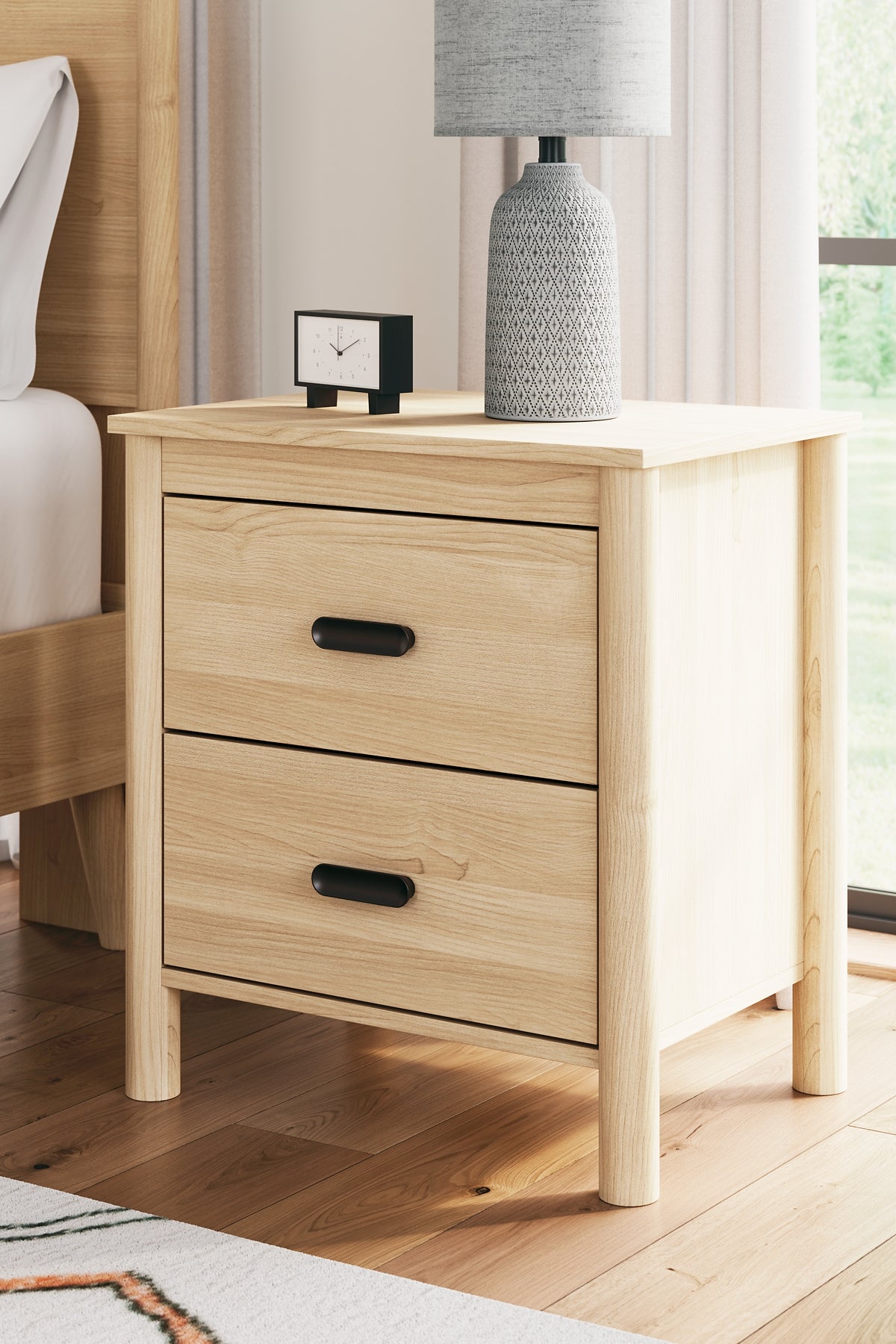 Cabinella Two Drawer Night Stand Signature Design by Ashley®