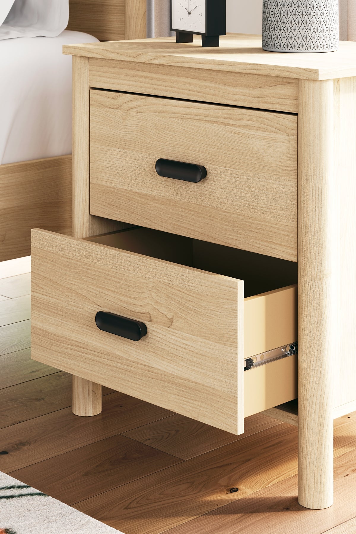 Cabinella Two Drawer Night Stand Signature Design by Ashley®