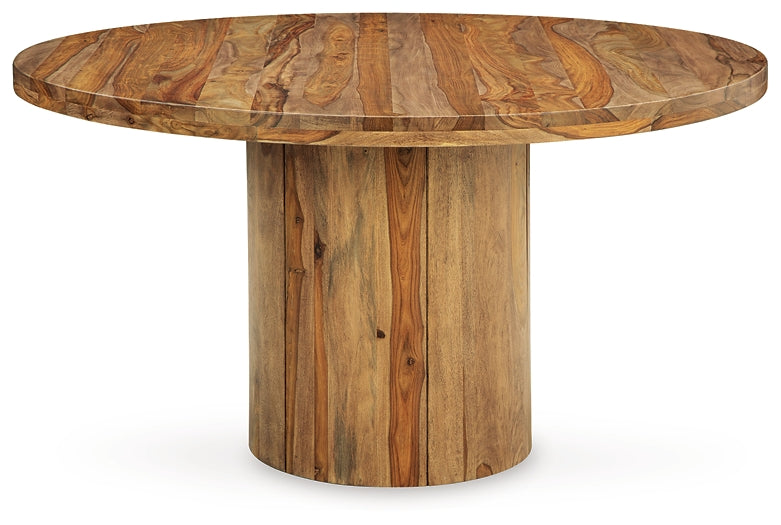 Dressonni Round Dining Room Table Signature Design by Ashley®