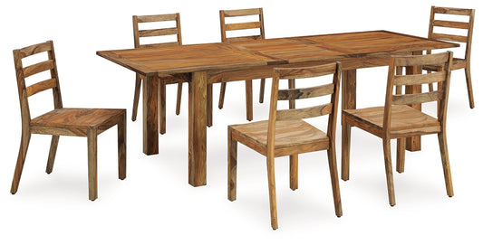 Dressonni Dining Table and 6 Chairs Signature Design by Ashley®