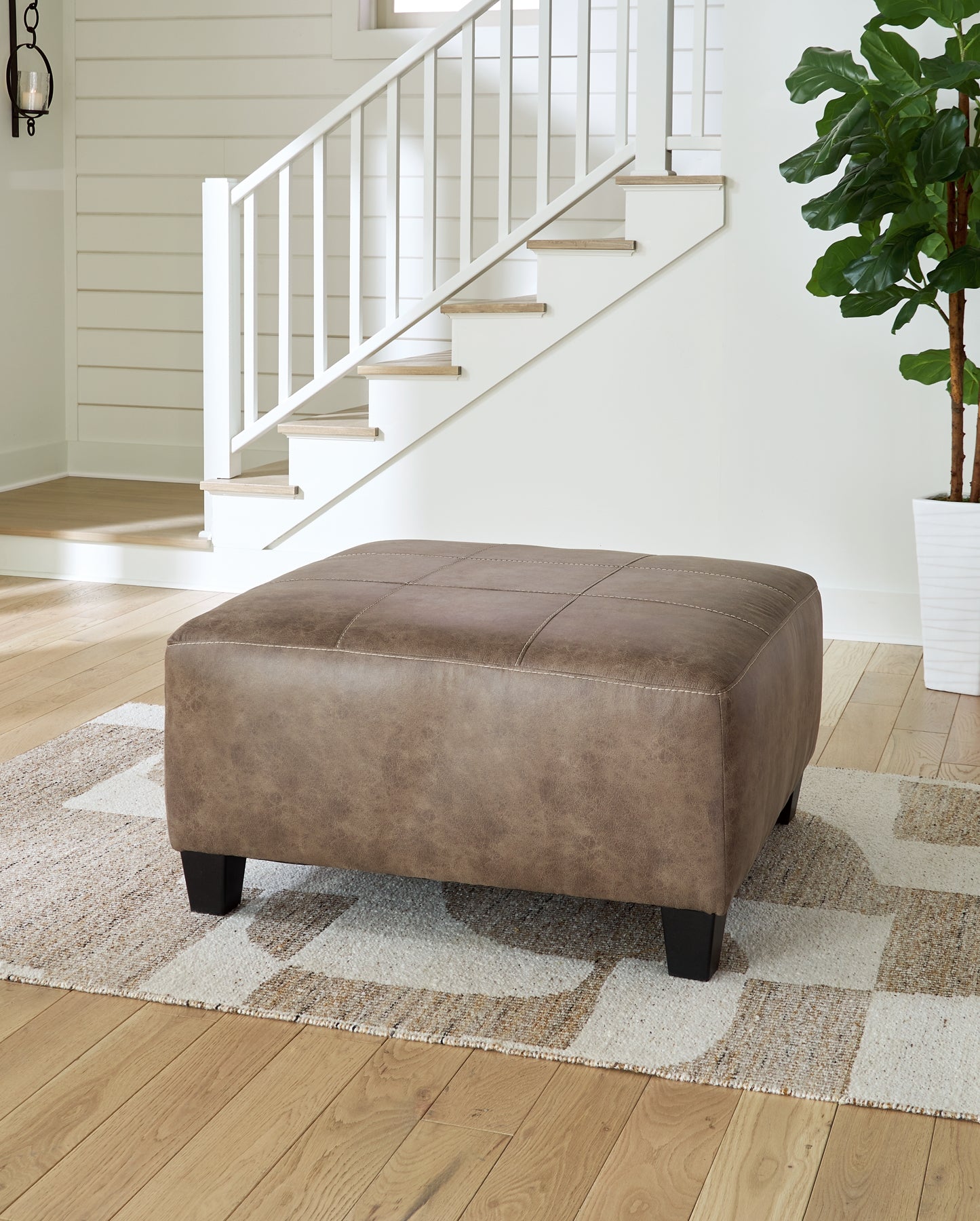 Navi Oversized Accent Ottoman Signature Design by Ashley®