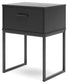 Socalle One Drawer Night Stand Signature Design by Ashley®