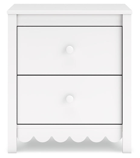 Hallityn Two Drawer Night Stand Signature Design by Ashley®
