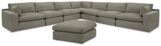 Next-Gen Gaucho 7-Piece Sectional with Ottoman Signature Design by Ashley®