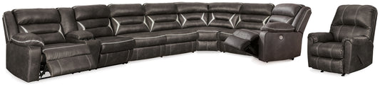 Kincord 6-Piece Sectional with Recliner Signature Design by Ashley®