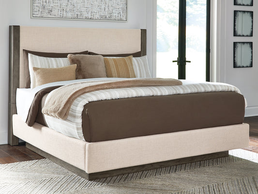 Anibecca  Upholstered Panel Bed Signature Design by Ashley®