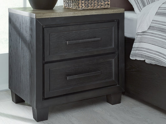 Foyland Two Drawer Night Stand Signature Design by Ashley®