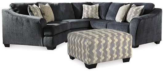 Eltmann 3-Piece Sectional with Ottoman Signature Design by Ashley®