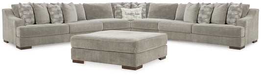 Bayless 5-Piece Sectional with Ottoman Signature Design by Ashley®